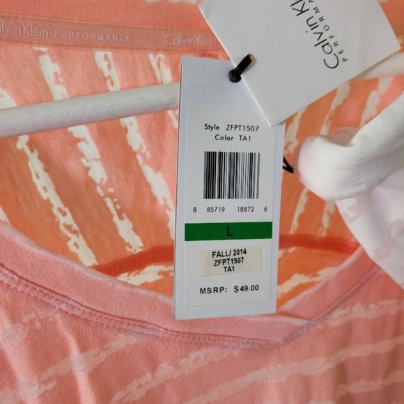 Calvin Klein Performance - long sleeve semi sheer - Picture 2 of 2